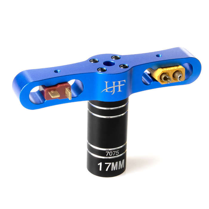 Grey - LJF Wheel Hex Sleeve Wrench Tool 17mm Socket Removable Nut 7075 Aluminum Hex Key for RC Car P