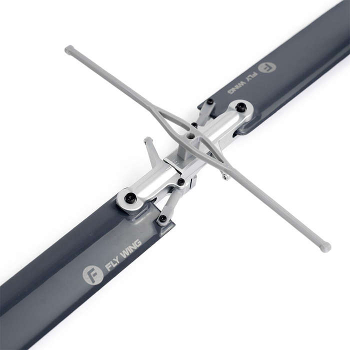 FLY WING UH-1 Bell 206 V2 V3 RC Helicopter Spart Parts Metal Rotor Holder Set Upgrade Kit