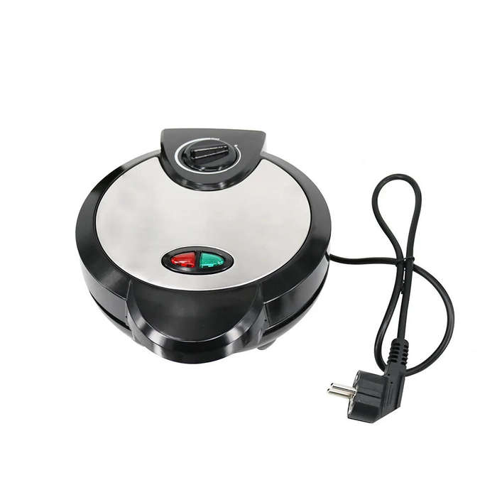EU Plug - 1200W Home Breakfast Egg Roll Maker Double-Sided Heating 220~240V Non-Stick Plate for Crep
