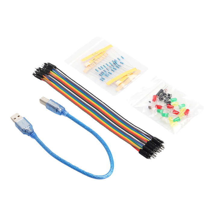 DIY Kit - TSCINBUNY Basic Starter Kit for ArduinoIDE Programming DIY Electronics Educational Learnin