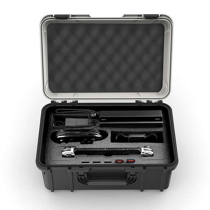 Black - DOBE TY-3826 Large Capacity Multifunctional Storage Case for Switch OLED/ROGAlly/SteamDeck P