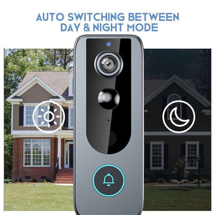 M20 1080P Tuya WiFi Video Doorbell 155 Wide Viewing Intelligent Night Vision 2-way Audio IP65 Waterp