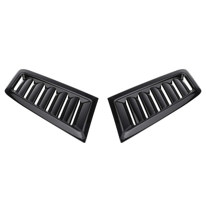 Car RS Style Bonnet Vents Universal Glossy BlackFor Ford Focus MK2