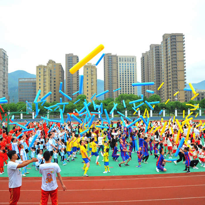 Green - 90cm Inflatable Stick Jumbo Balloon Outdoor Games Kindergarten Toy For Adults Kids Boys Girl