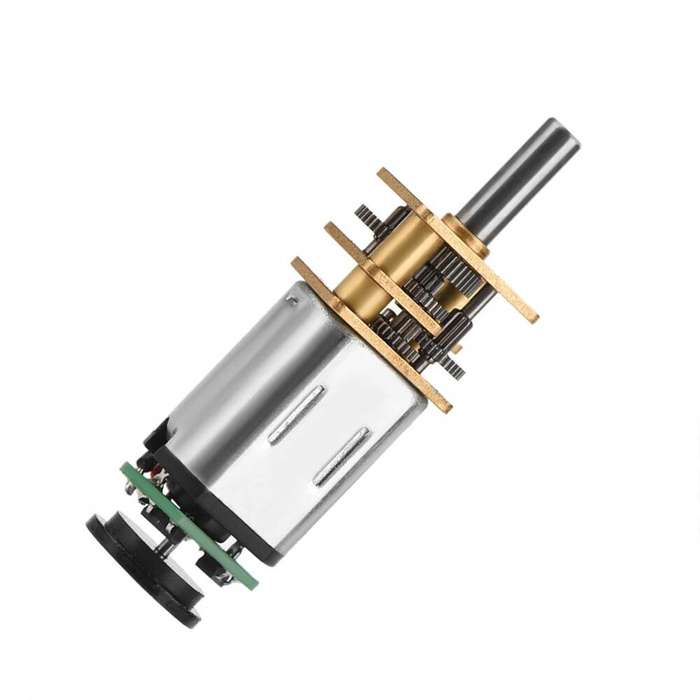 500RPM - DC 6V N20 Gear Motor Encoder Speed Reduction Gearbox 30/50/70/200/500RPM Reducer Replacemen