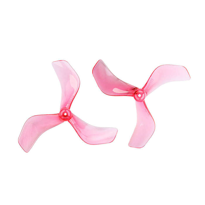 Clear blue - 4 Pairs Gemfan 2216 2.2 Inch 3 Blades Propeller 1.5mm Shaft Hole for DJI O3 / O4 Air Un