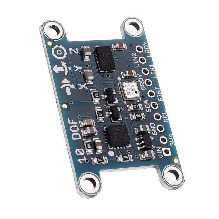 10DOF LSM303 L3G4200D BMP180 Pressure Sensor Barometer Accelerometer Magnetometer Gyroscope Compass