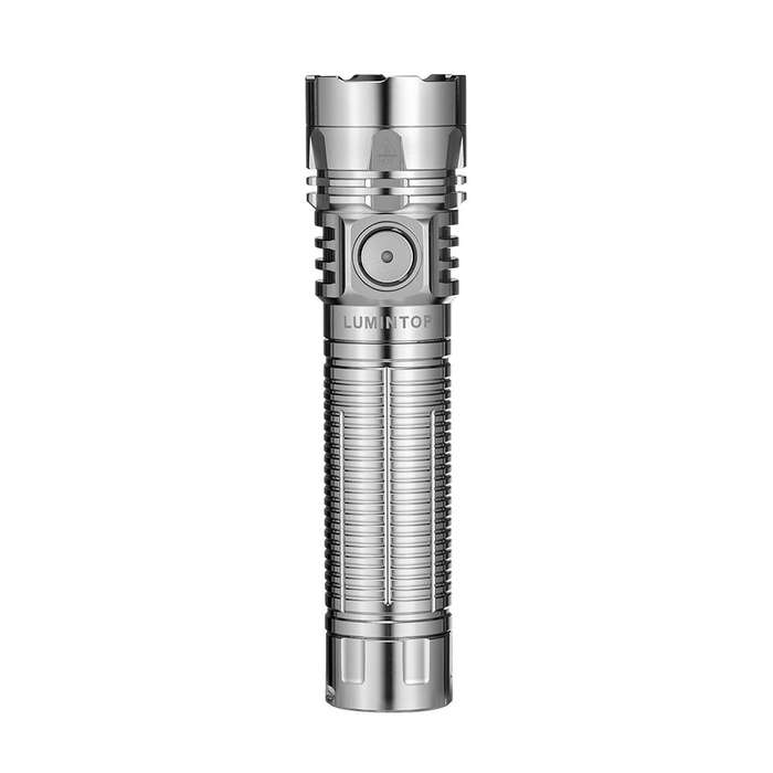 Silver - Lumintop W1 LED COB 700LM Multipurpose Flashlight With Spotlight Floodlight Red Light 300M