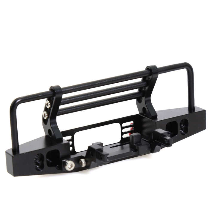 Metal Front Bumper - Upgraded Metal Front Rear Bumper for 1/18 RC Rock Crawler TRX4M Off-Road Climbi
