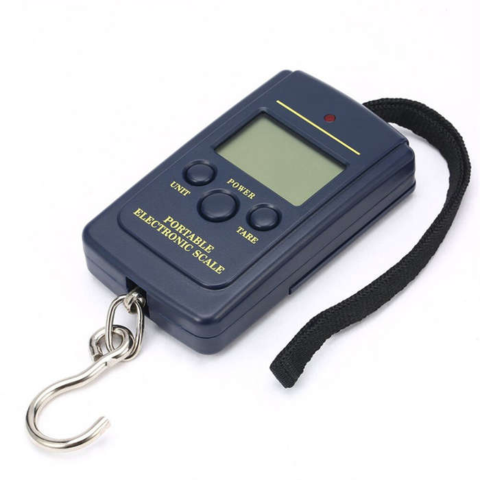 Without backlight - High Accuracy Portable Digital Scale 40kg Capacity 10g Precision Multifunctional