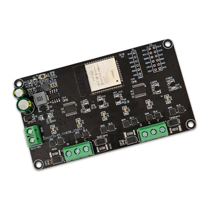 Board Only - Brushless Motor Driver Board Dual-Channel ESP32 Simple FOC with ESP32-WROOM-32E Module