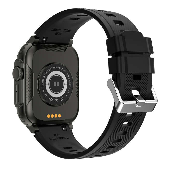 A70 1.96 inch HD Screen Heart Rate Blood Pressure SpO2 Monitor BT5.0 600mAh TWS Connection Smart Wat