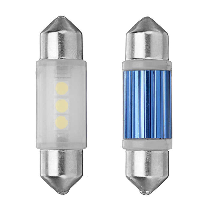 39MM - LED Featoon Dome Lights Car Interior Reading Map Lamp License Plate White 31/36/39/41mm