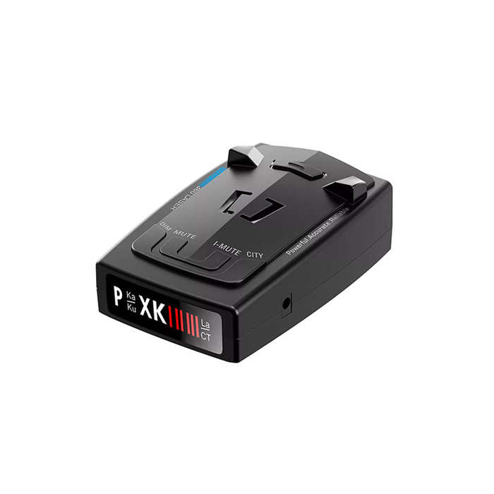 Black - Laser Radar Detector Long Range Detection 360 Degree Laser Police Detector Laser Detection S