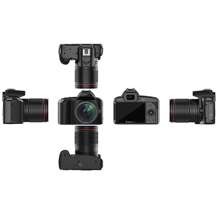 D5 4K HD WiFi Digital Video Camera 3 inch IPS Display 16X Time-Lapse Webcam Stabilizer Cam Professio