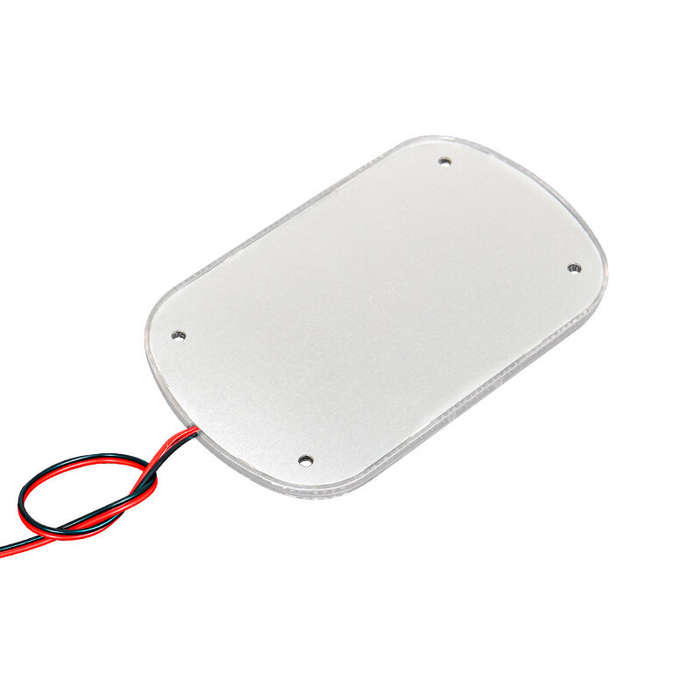 60LED Car Interior Light Bright Transparent Shell Cargo Lighting Cabin Lamp for 12-85V Car Trucks RV