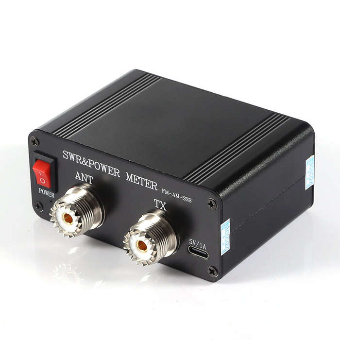 CQV-SWR120 120W SWR Power Standing Wave Meter High Standing Wave Alarm Function 240 * 240 Full Color