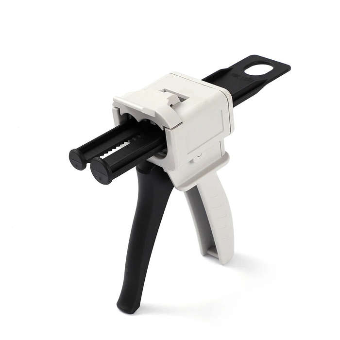 2:1 - Universal 50ml AB Glue Gun 1:1/2:1 Ratio Plastic Durable Epoxy Dispenser Grey and Black for Pr