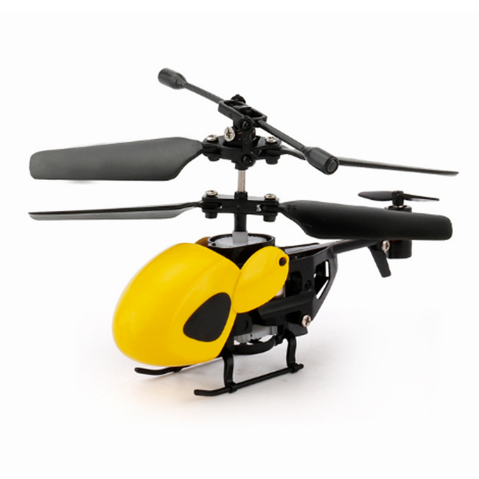 Blue - QS5010 3.5CH Mini Infrared RC Helicopter RTF with Gyro