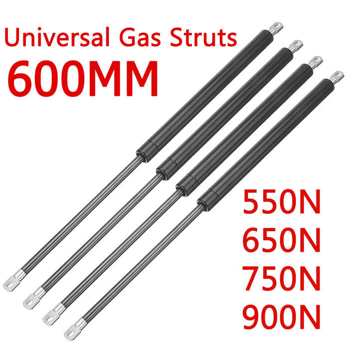 750N - 600mm Universal Car Gas Struts Spring 550N 650N 750N 900N Trunk Tailgate Bonnet Hood