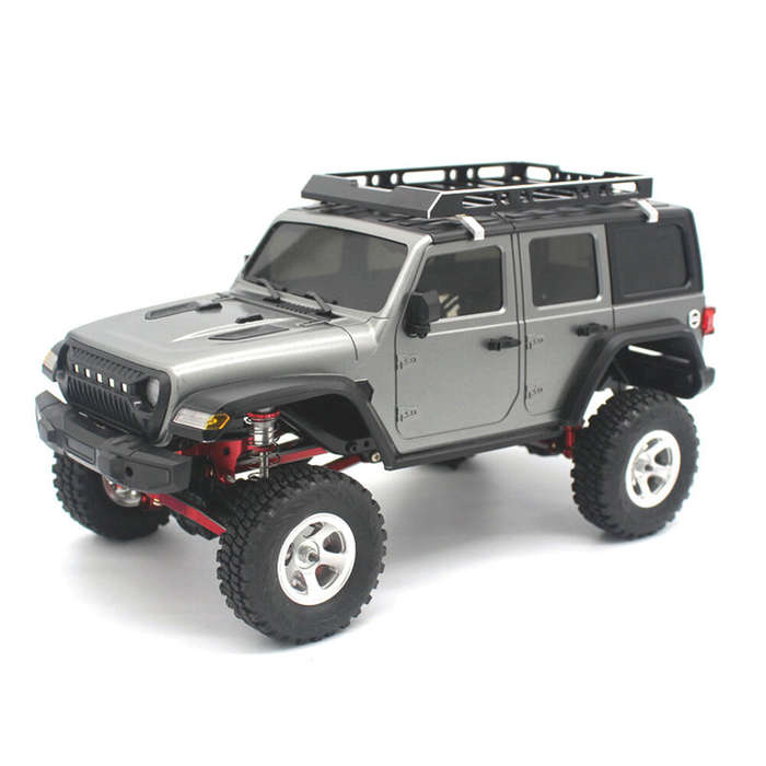 Black - Upgraded Metal Simulation Luggage Rack for JJRC C8801 C8809 FMS 1/18 Red Rabbit Thunder Stor