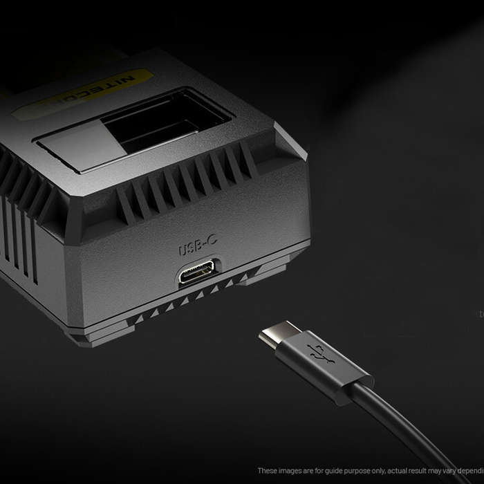 Nitecore Ci2 Dual Slot Universal Battery Charger For IMR/Li-ion Ni-MH/Ni-Cd 18650 21700 26650 AA AAA
