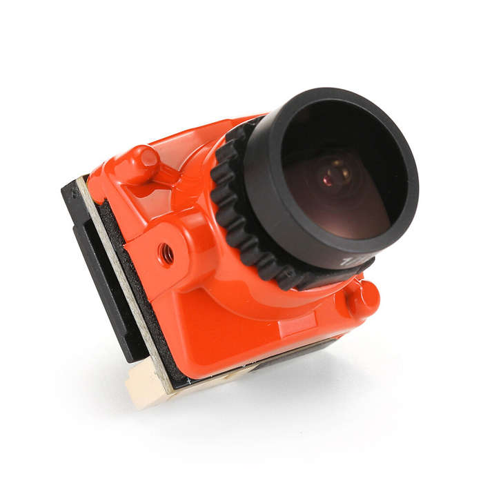 Black - Mista MS519 Starlight FPV Camera - 1/1.8" Sensor, 1800TVL Night Vision, 120 FOV, 5-36V Wide,