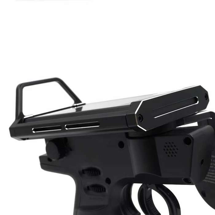 Black - Metal Remote Control Modified Bracket Mount Protector Frame for FlySky Noble NB4/Noble NB4 P