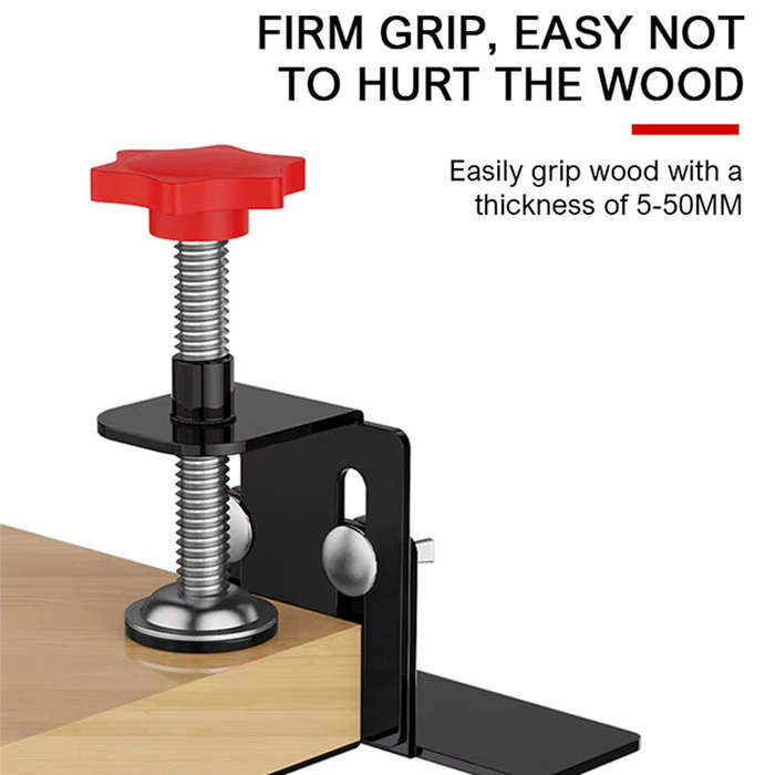 Black - Cabinet Door Mounting Jig Cabinets Frame Clamp Household Hidden Door Install Positioning Cli