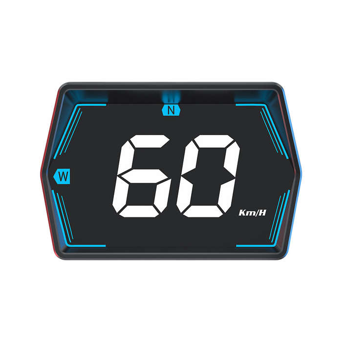 Black - G20 Car Universal Hud Head-Up Display Beidou GPS Vehicle Speedometer High-Definition Head-Up