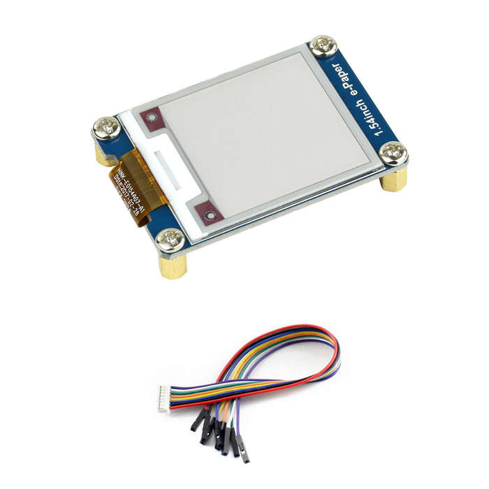 1.54 inch - Waveshare 1.54 Inch E-Paper Display Module Ink Screen Red Black White 200x200 Low Power