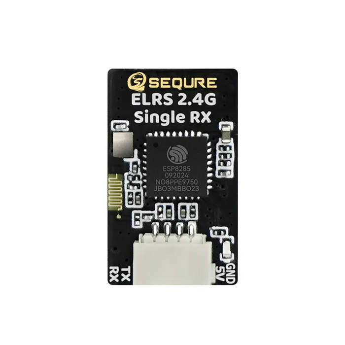 2.4G ELRS - SEQURE ELRS 2.4GHz Single RX Single Antenna Receiver Long Range High Refresh Rate for FP