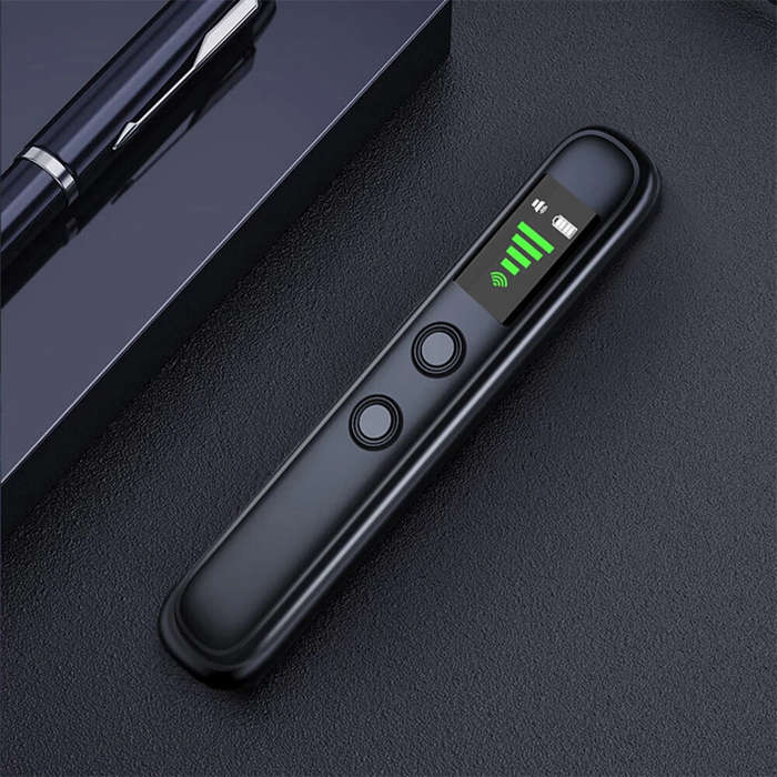 Black - T66 Infrared Camera Detector ProtectiveAlarm Multi-function Mini Wireless Signal Detector GP