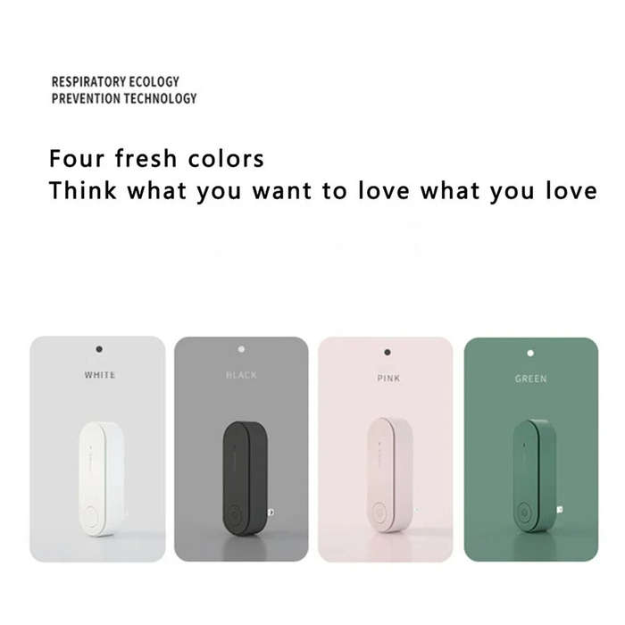 White - 2Pcs Anion Air Purifier Negative Ion Generator 5 Million Ion Output Energy Efficient Design