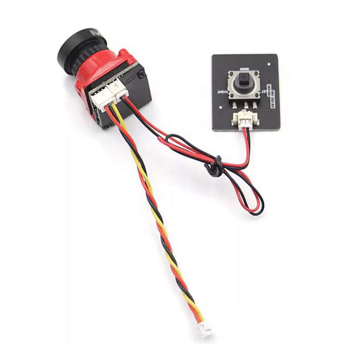 Red - Mista 1/1.8 Inch Starlight 2000TVL 2.1mm Lens NTSC/PAL 16:9 Wide Voltage Night Vision Freestyl