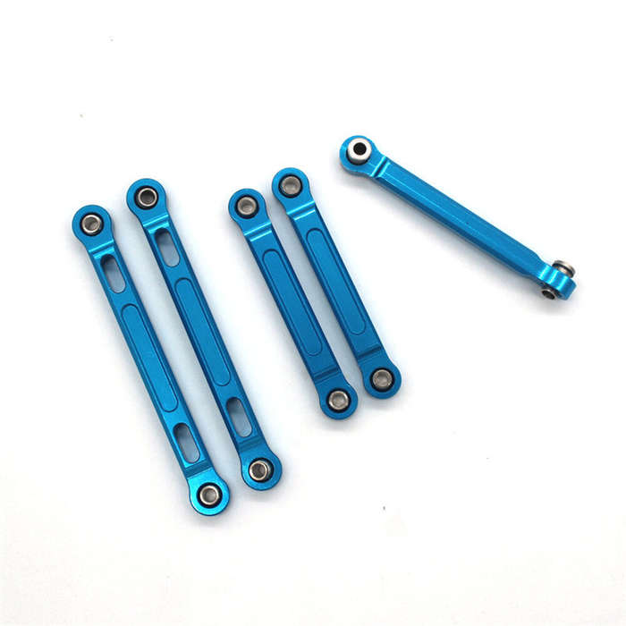 Purple - Metal Upgrade Pull Rod For HBX 2105a T10 16889 16889A 16890 SG1601 SG1602 1/16 RC Car Parts
