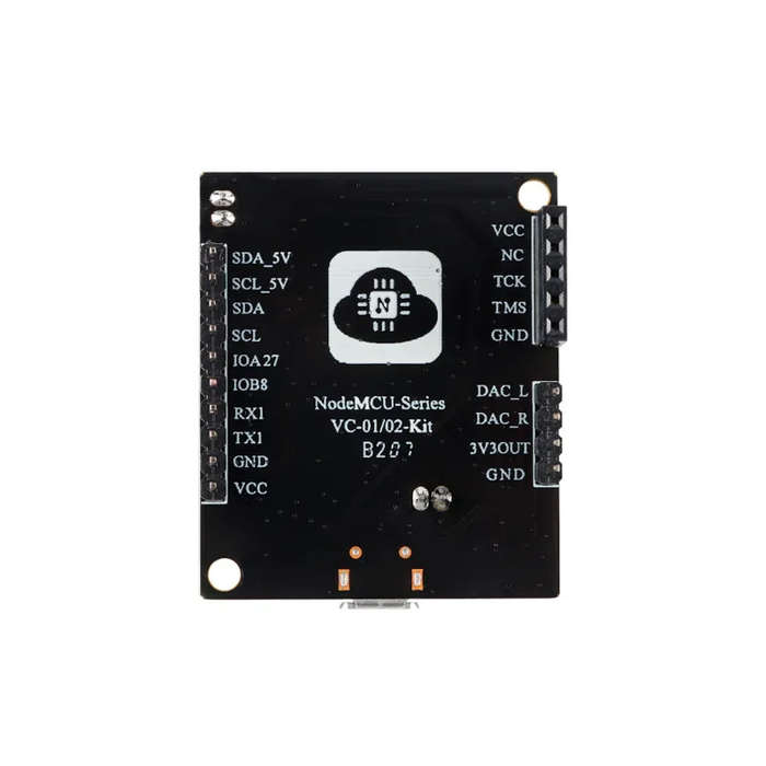 Full Set - VC-02-Kit AI Intelligent Offline Voice Module Speech Control US516P6 CH340C Breadboard Of