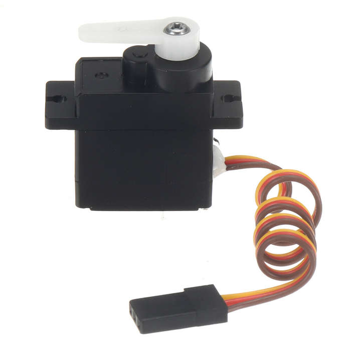 Black - UDIRC UDI023/UDI023PRO INKFISH Jet RC Boat Parts 9g 3 Wires Steering Servo Vehicles Models A