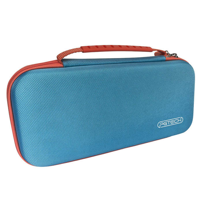 Black - PGTECH GP-378 Switch2 Console Carrying Case EVA Oxford Fabric Shockproof Multi-Card Slots Do