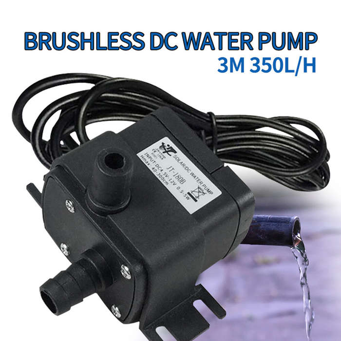 1 meter bare wire - JT-180A Mini DC USB 6-12V Water Pump Efficient and Portable Solution for Your Wa