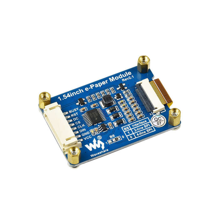 1.54 inch - Waveshare 1.54 Inch E-Paper Display Module Ink Screen Red Black White 200x200 Low Power