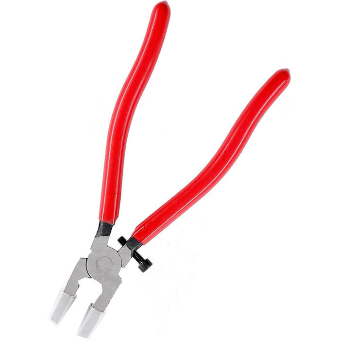8PCS Glass Cutter Tool Kit Chrome Vanadium Steel Professional Glass Pliers Carbide Tip Cutter 0.079i