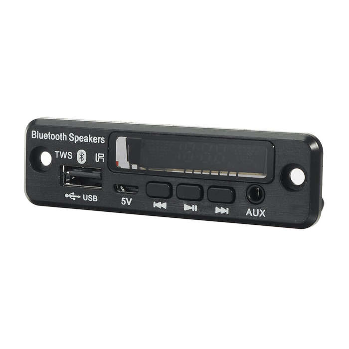 5V Bluetooth 5.0 MP3 Decoder LED Spectrum Display APE Lossless Decoding TWS Support FM USB AUX EQ Ca
