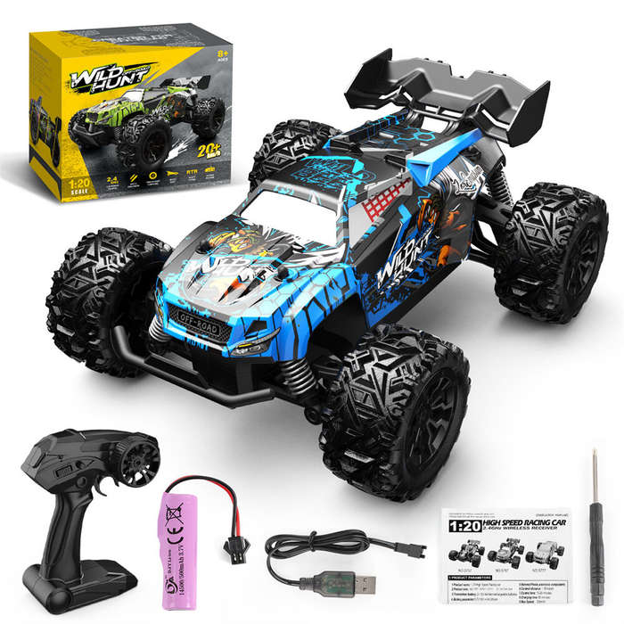 Green - Deer Man S7 1/20 2.4G Mini RTR RC Car Off Road Vehicle Models Toy