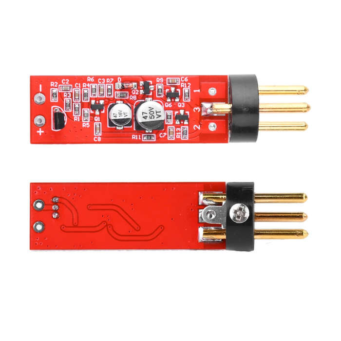 Without plug - 48V Condenser Microphone Recording Amplifier Module Phantom Power Electret Microphone