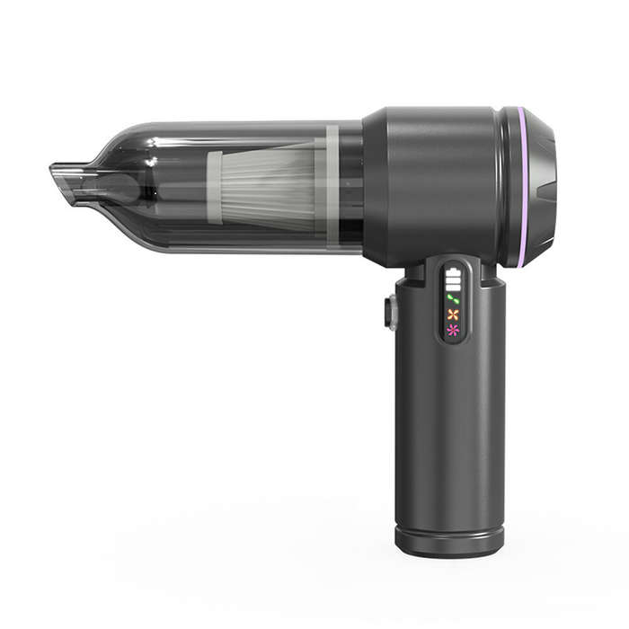 Black - Wireless Handheld Car Vacuum Cleaner Portable Design Powerful 17000Pa Strong Suction for Out