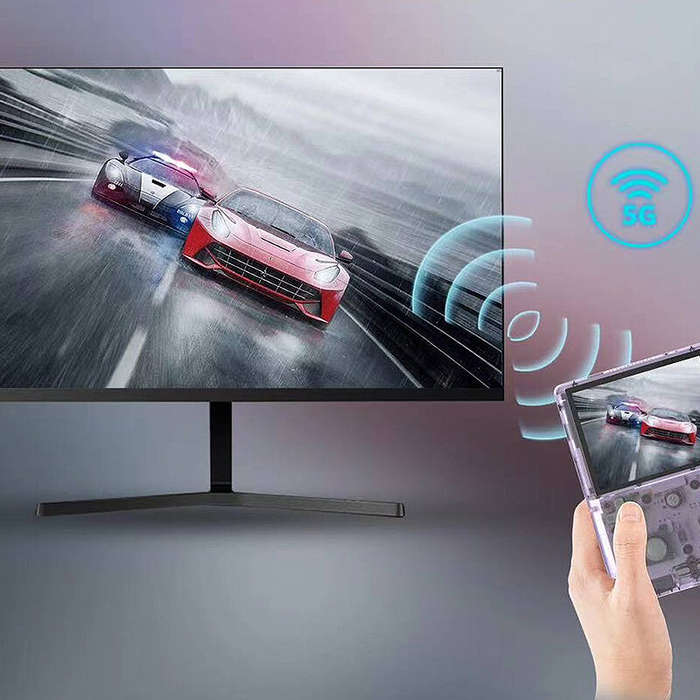 ANBERNIC RG405V 4G+128G Handheld Game Console with Hall Joystick 4 inches IPS Touch Screen Unisoc Ti