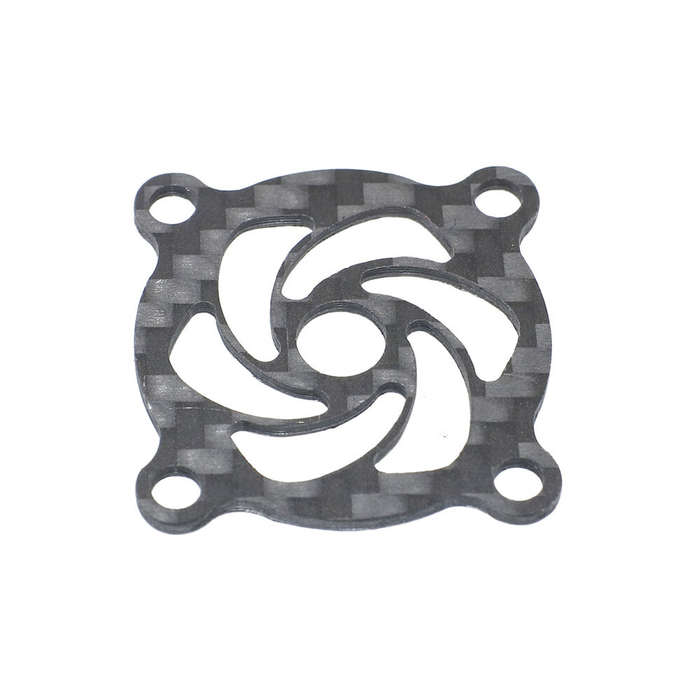 A - 40*40MM RC Car ESC Cooling Fan Carbon Friber Fan Protector Cover Parts RZ002