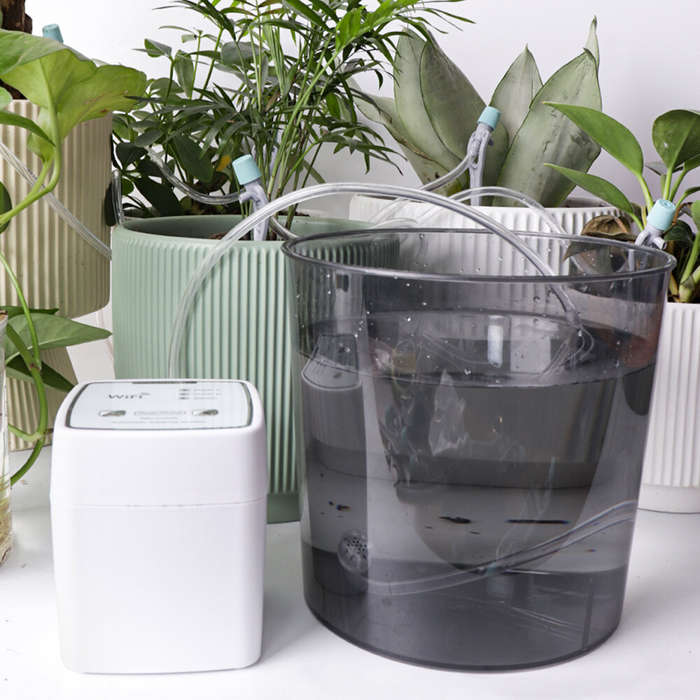 20 Pots - WiFi Intelligent Watering Device Double Pump Timed Automatic Drip Irrigation System Remote