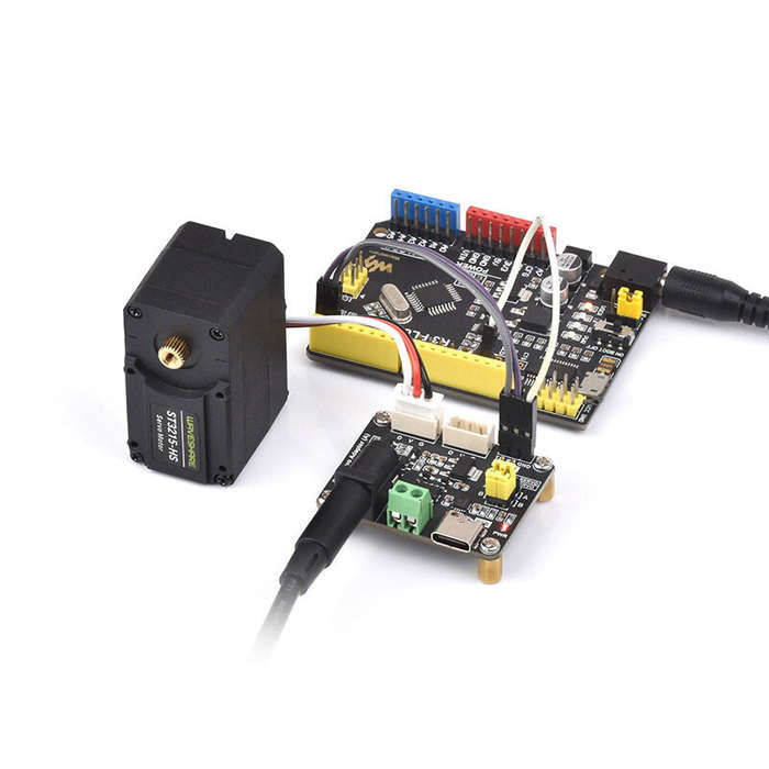 Board Only - Serial Bus Servo Driver Board Integrates Servo Power Supply And Servo Controller for Ra